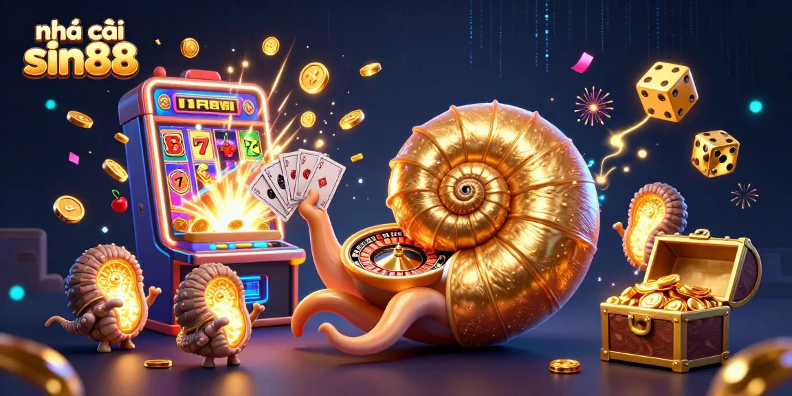 Experience thrilling wins at nhà cái sin88 with an exciting 3D casino scene bursting with games and rewards.